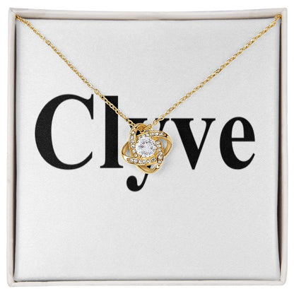 Love Knot Necklace - Clyve