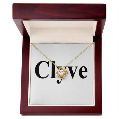 Love Knot Necklace - Clyve