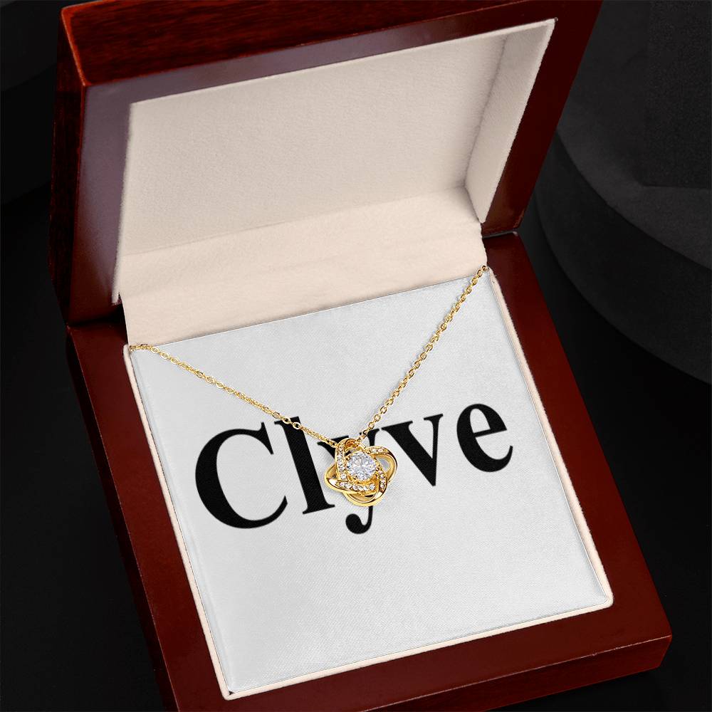 Love Knot Necklace - Clyve