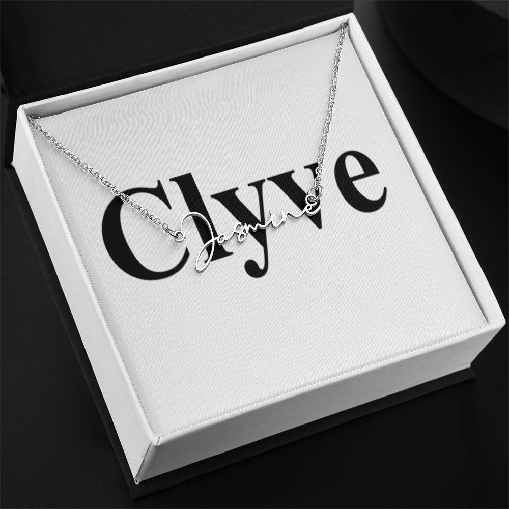 Soulmate Signature Necklace - Clyve