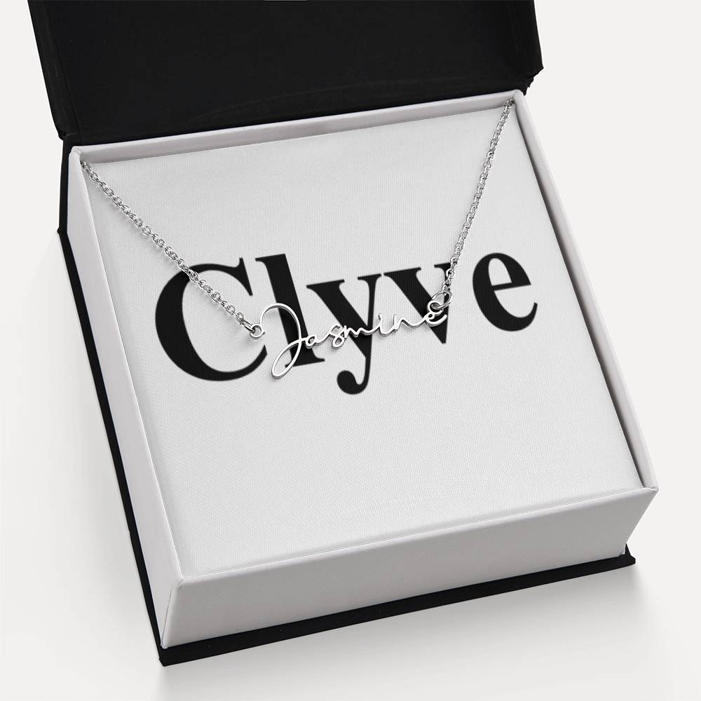 Soulmate Signature Necklace - Clyve