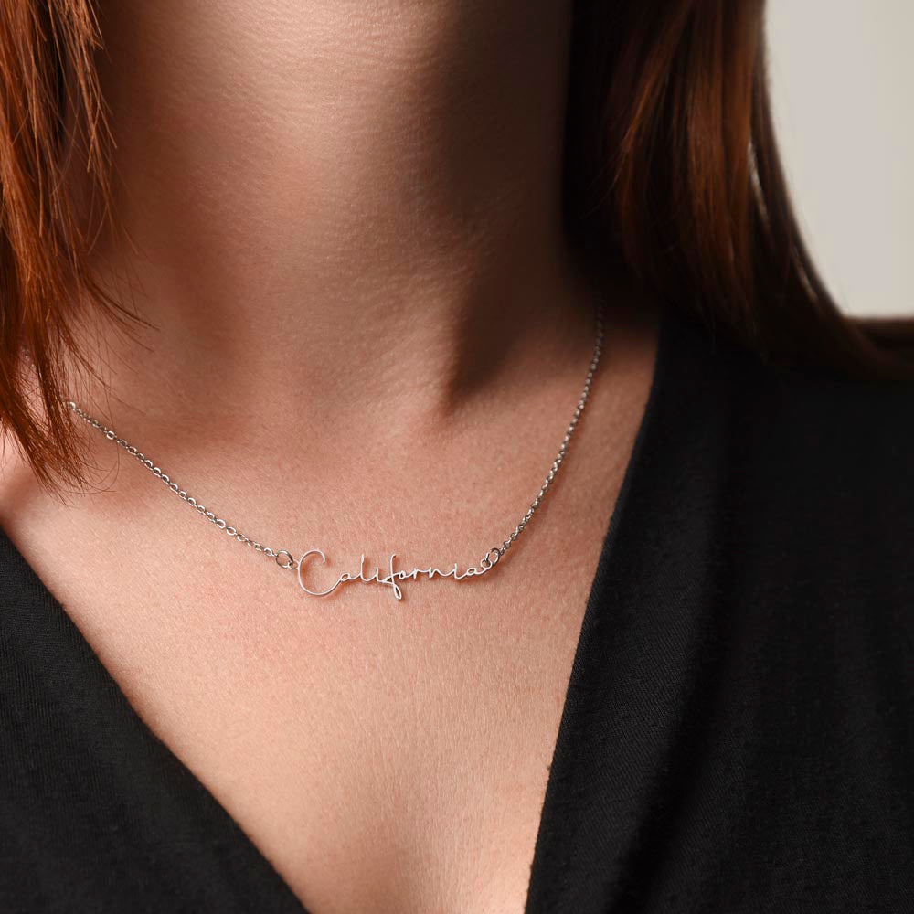 Soulmate Signature Necklace - Clyve