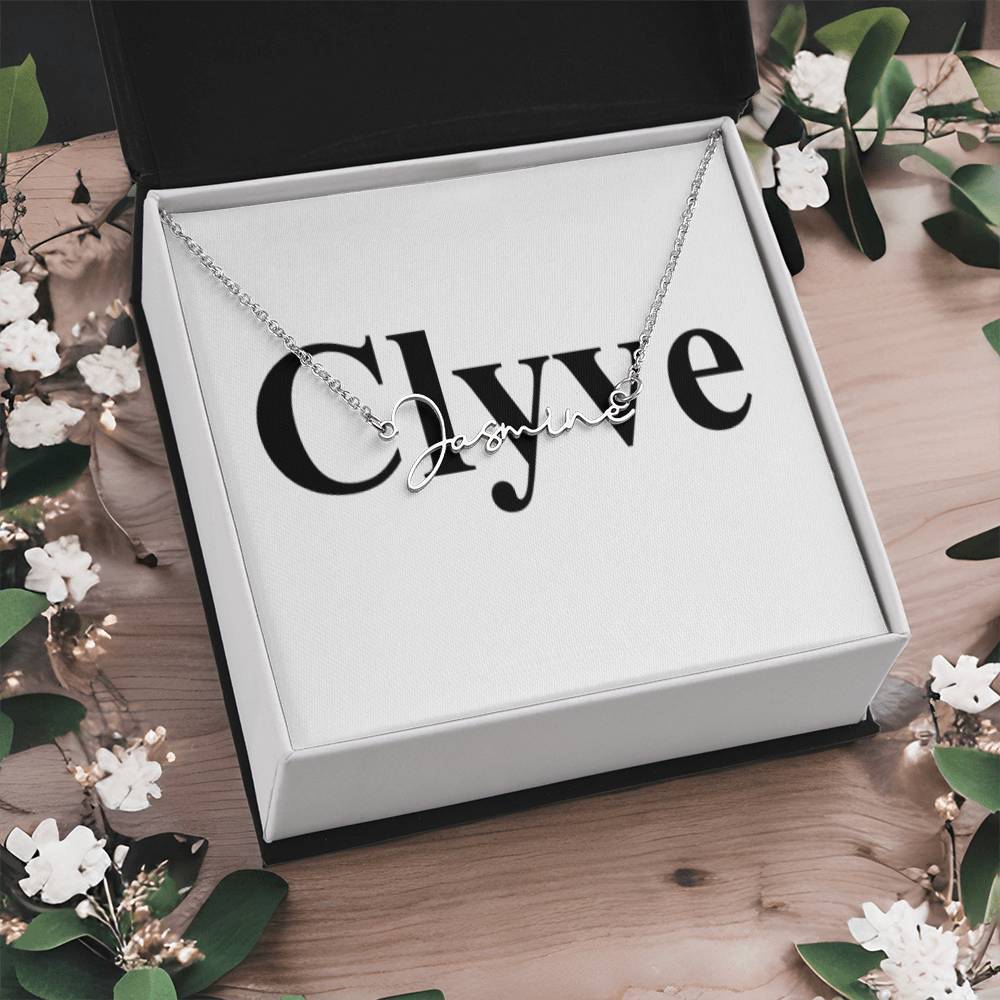 Soulmate Signature Necklace - Clyve