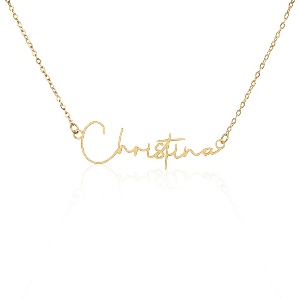 Soulmate Signature Necklace - Clyve