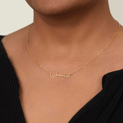 Soulmate Signature Necklace - Clyve