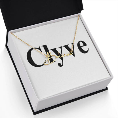 Soulmate Signature Necklace - Clyve