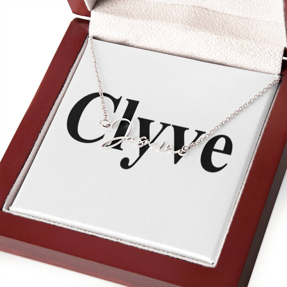 Soulmate Signature Necklace - Clyve