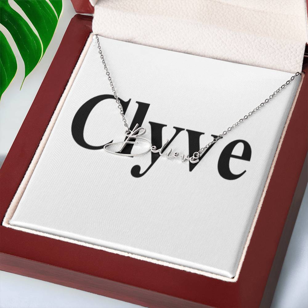 Soulmate Signature Necklace - Clyve