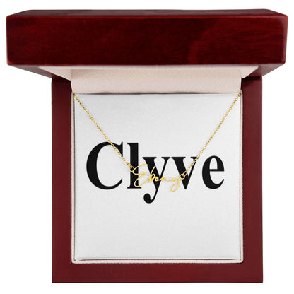 Soulmate Signature Necklace - Clyve