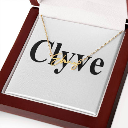 Soulmate Signature Necklace - Clyve