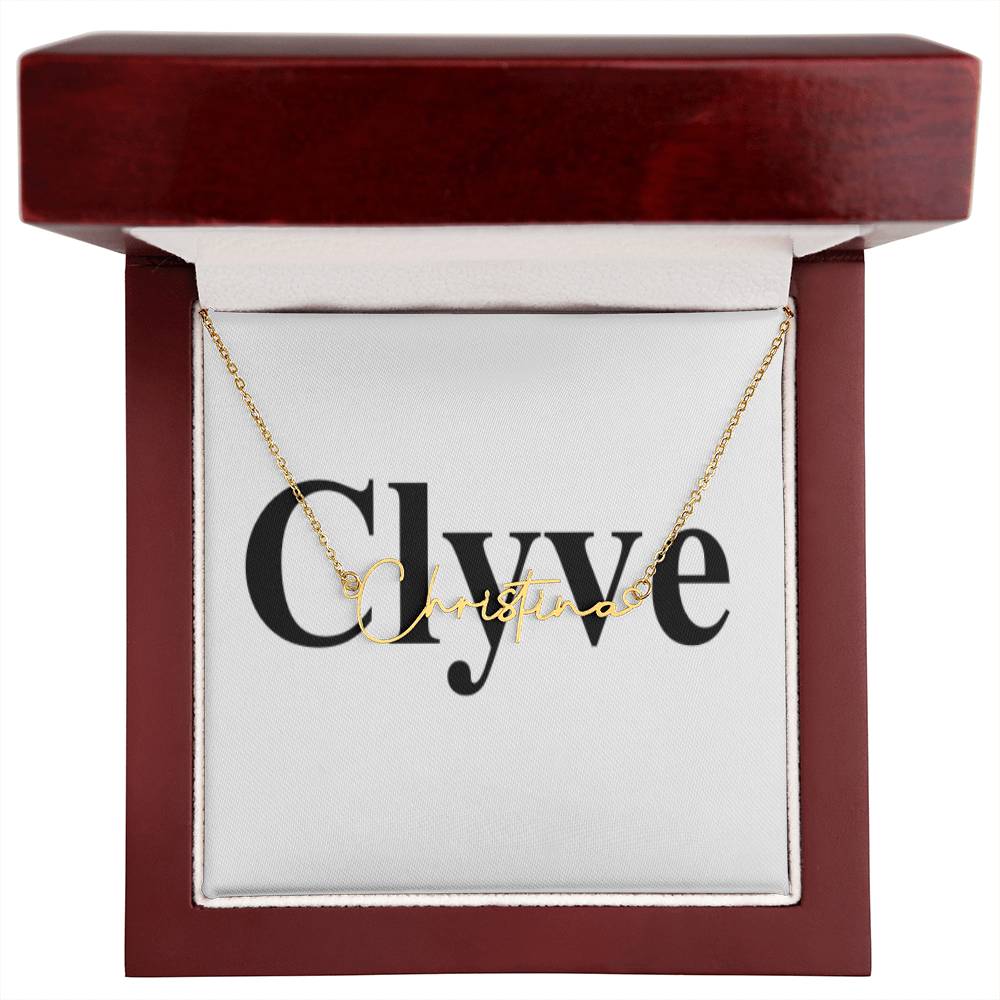 Soulmate Signature Necklace - Clyve