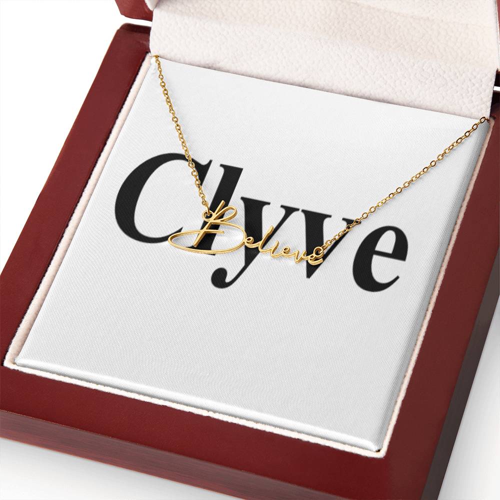 Soulmate Signature Necklace - Clyve