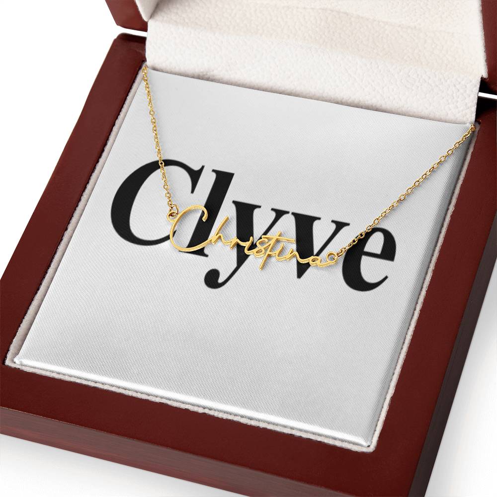 Soulmate Signature Necklace - Clyve